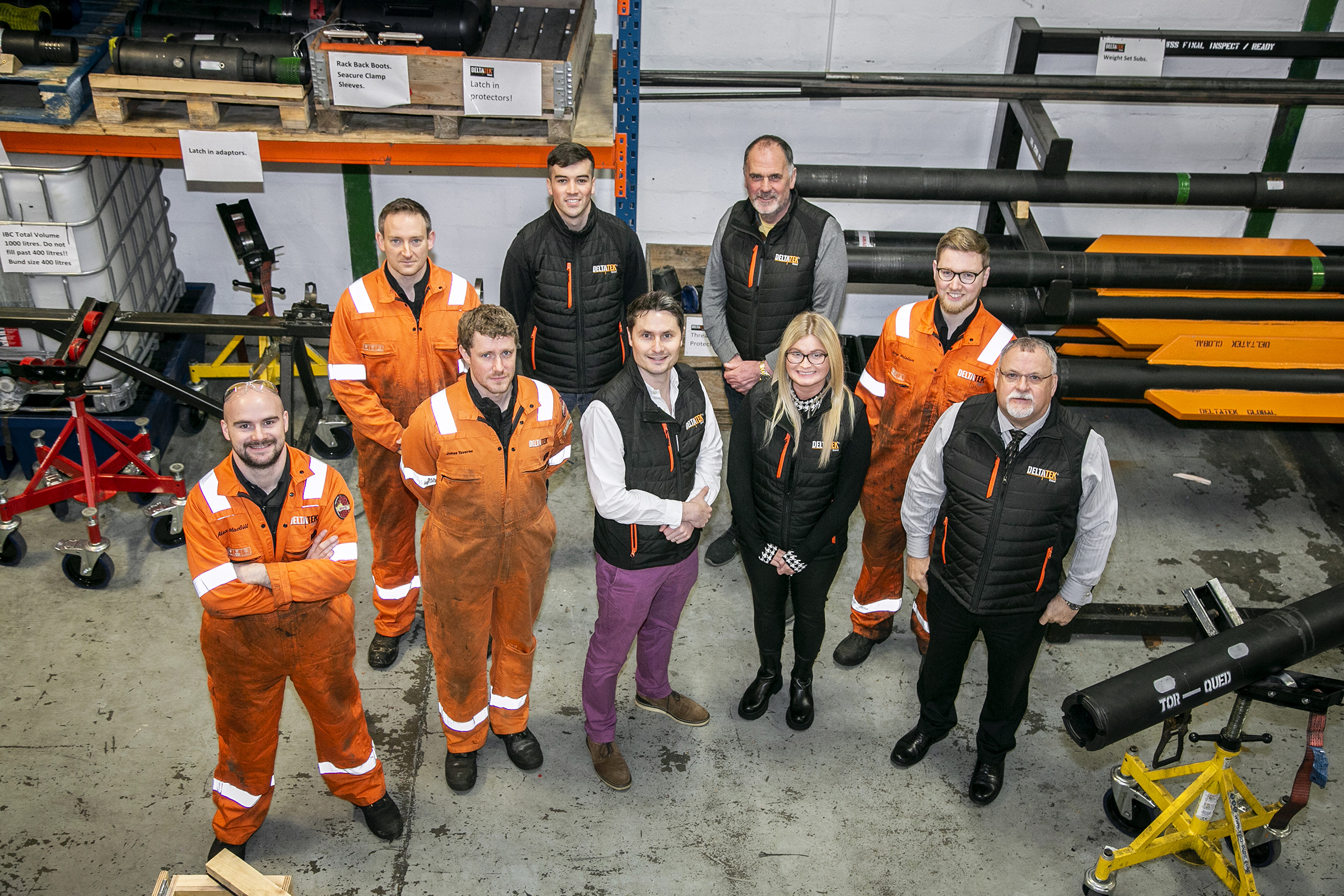 L- R – Alex MacGill_Chris Johnstone_Jonas Taverne_Mark Elder_Tristam Horn_Gerry Cantwell_Lori Angus_Gregor McLellan_Steve Bruce (1)
