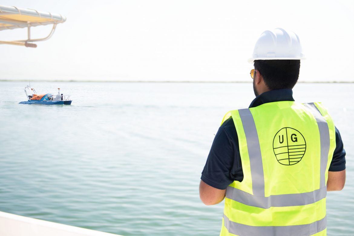 Unique Group’s USV Uni-Pact during a project