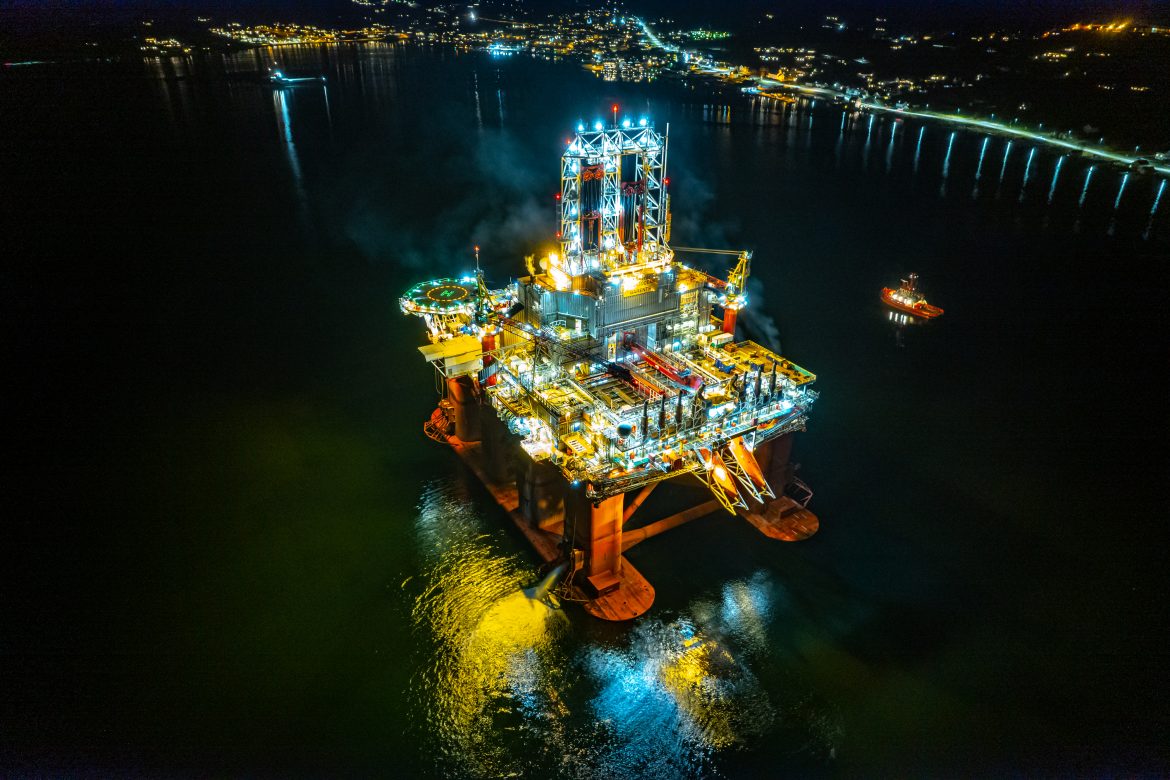 The Transocean Barents Rig