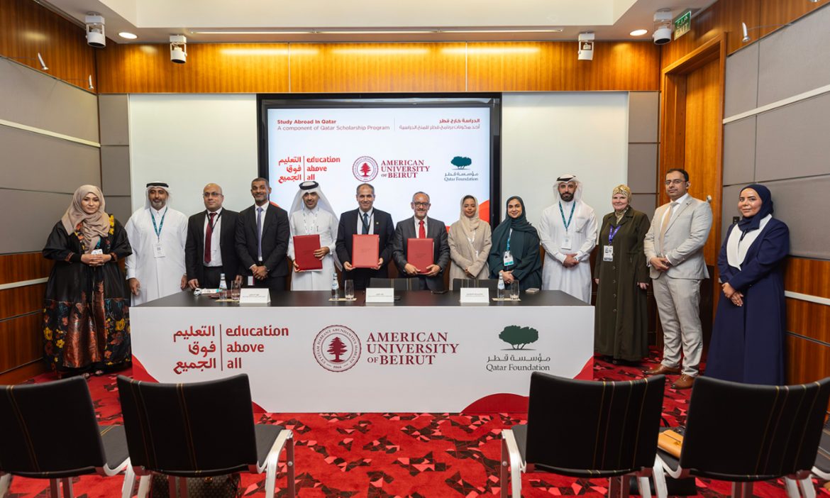 AUB Provost Dr. Zaher Dawy During the MoU Signing (002)